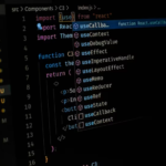 Shot of a Code Editor Using React JS