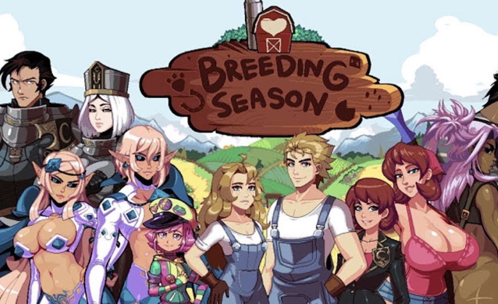 Characters of the game Breeding Season